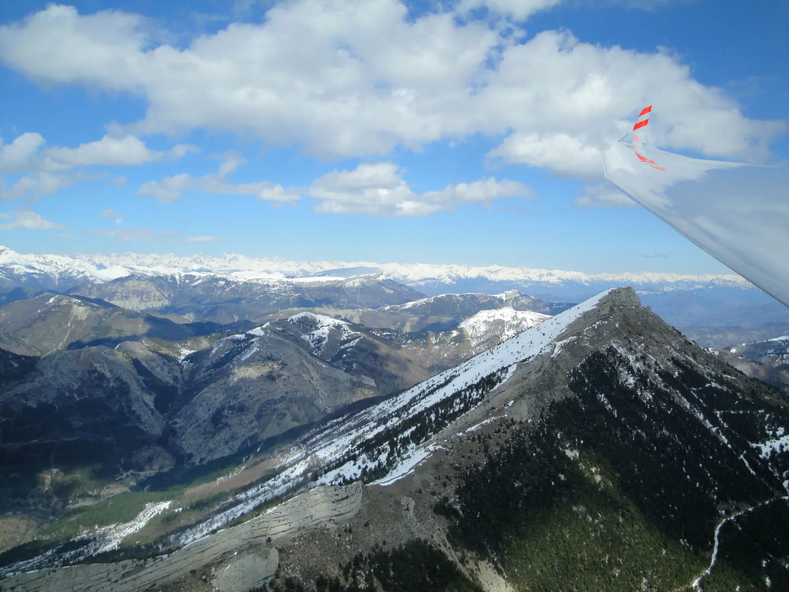 Der Duo über den Alpen