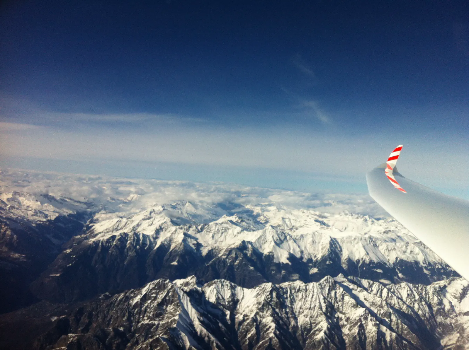 Bermassiv in den Alpen